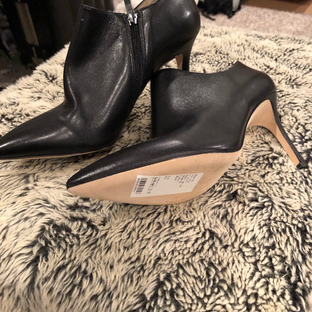 Black ankle boots